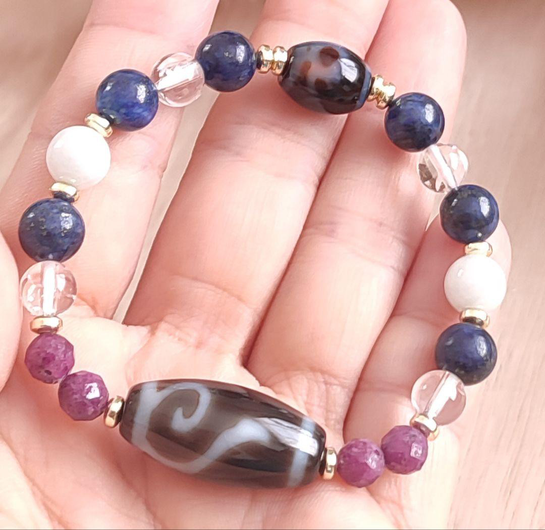 ロードナイトと水蓮花天珠　一点物 imgrc0083591458.jpg