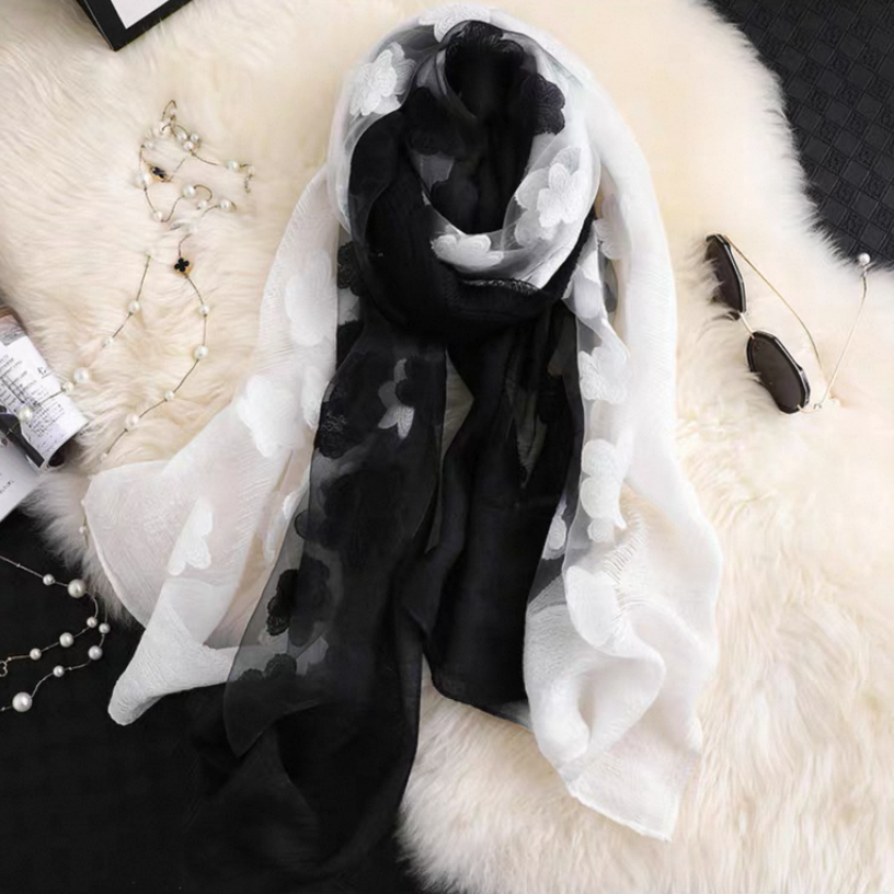 送料無料、綿麻ストール、大判ストール、スカーフ、コットンリネン、日差し対策、冷房対策、プレゼント、敬老の日、秋、春、夏