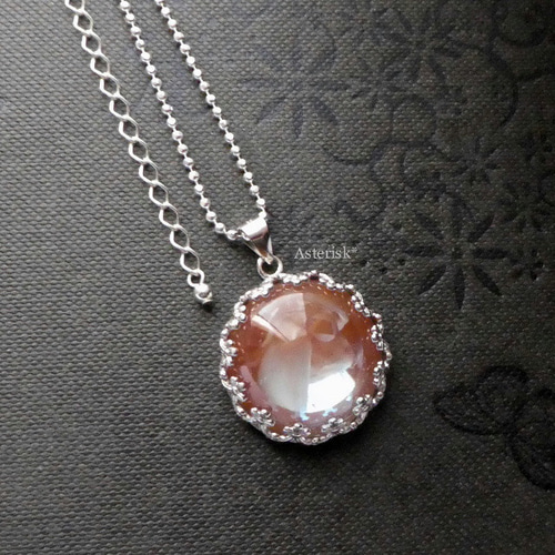大粒20mm ヴィンテージ サフィレット サフィリーン 花の