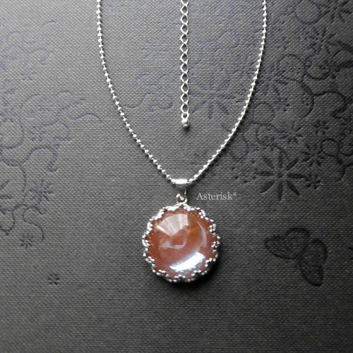 大粒20mm ヴィンテージ サフィレット サフィリーン 花のフィリグリー