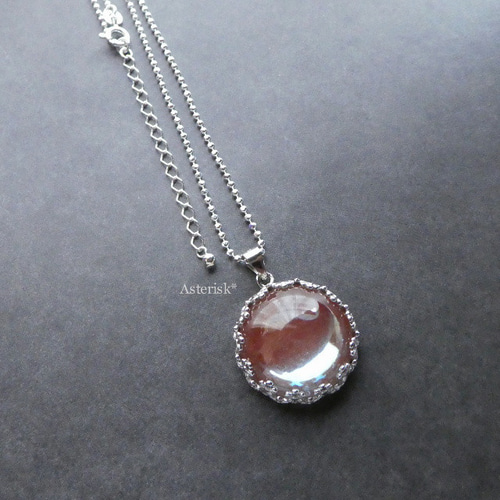 大粒20mm ヴィンテージ サフィレット サフィリーン 花のフィリグリー