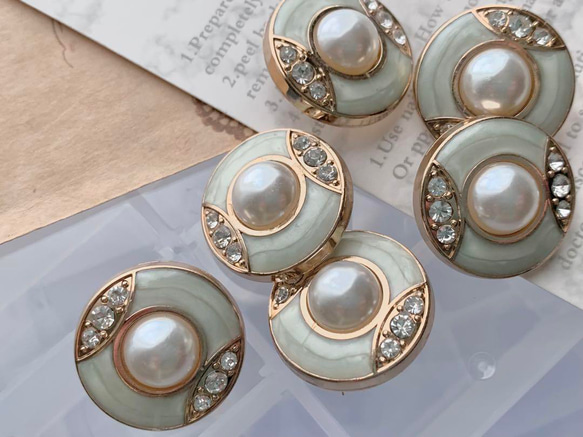 k14GFオイスターパールピアス淡水有核パールピアスNO25-1102