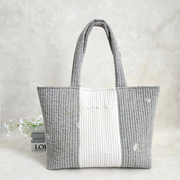ヌビ バッグ ポーチ 底板 ハンドメイド ベージュピンク×チェリー ヌビ バッグ ポーチ 底板 ハンドメイド ベージュピンク×チェリー