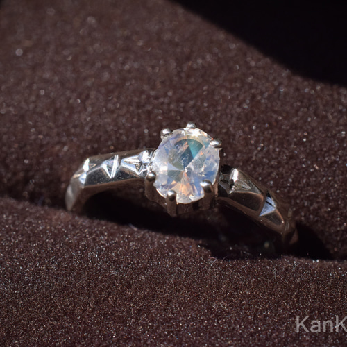 アンデシンラブラドライトのリング 指輪・リング KanKan彫金工房 通販