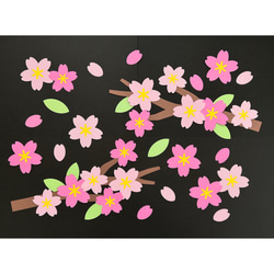 手作り押絵の壁飾り『枝垂れ桜』『クレマチス』 手作り押絵の壁飾り『枝垂れ桜』『クレマチス』