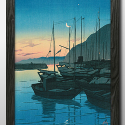 水彩画原画 夕日とヨット ＃651 絵画 syoumei 通販 18796755｜Creema