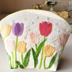 モーリーのお花＊玄関マット約185×83cmマルチカラー