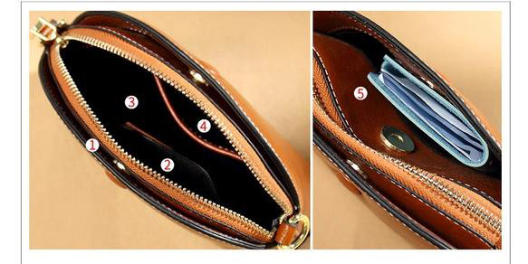 本革 ショルダー レディースバッグ 斜めがけショルダー付き ボディバッグ 長財布が入る　猫ログ選べる！ 8枚目の画像