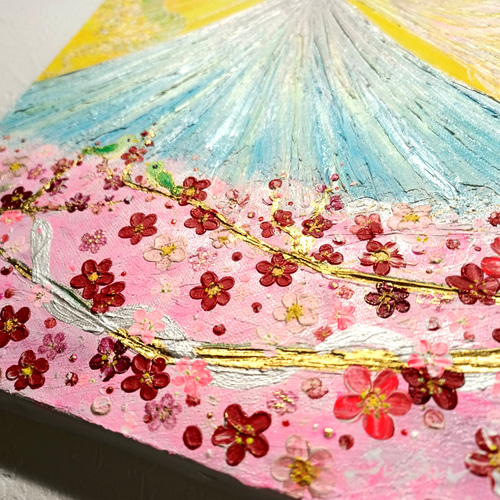 癒しの絵画＊虹光彩の樹～龍と鳳凰～レインボーツリー守護　全体運　発展　好転縁結び No.475 龍神 鳳凰 虹龍 富士山 開運絵画 大きめ - メルカリ