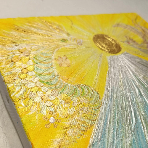 癒しの絵画 Amazon.co.jp: 絵画 インテリア おしゃれ 鳳凰 ヒーリングアート
