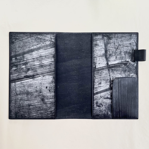 ブライドルレザー】本革B6 手帳カバー ノートカバー ブックカバー 受注