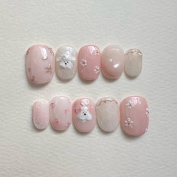 No.04 サイズオーダー ネイルチップ ふぇみー ネイルチップ