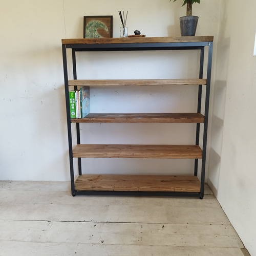 アイアンシェルフ アイアンラック インダストリアル ガレージ 衣装棚