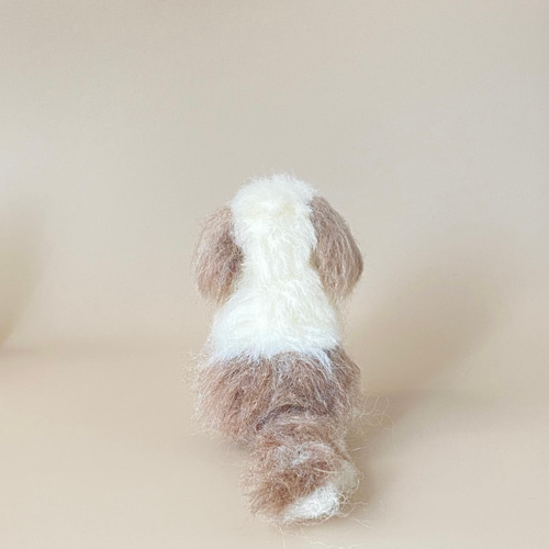 いつでもいっしょ♪ 羊毛フェルトのちいさなシーズー 【受注制作】犬の