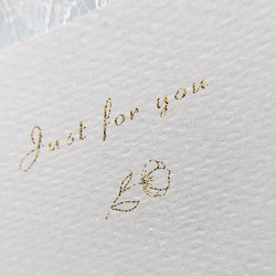 アクセサリー台紙【はがき縦1/2☆10枚入(20枚分）】 [D-631]縦長台紙/goldline_tate2 4枚目の画像