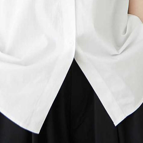 縫い合わせた半袖シャツ