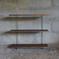 シャビーなシェルフ 観葉植物 プラントシェルフ プランツ 2枚目の画像