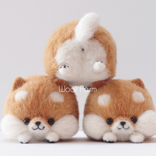 ヒロコページ❣️柴犬オーダー犬羊毛フェルト ヒロコページ❣️柴犬オーダー犬羊毛フェルト ヒロコ様専用ページ
