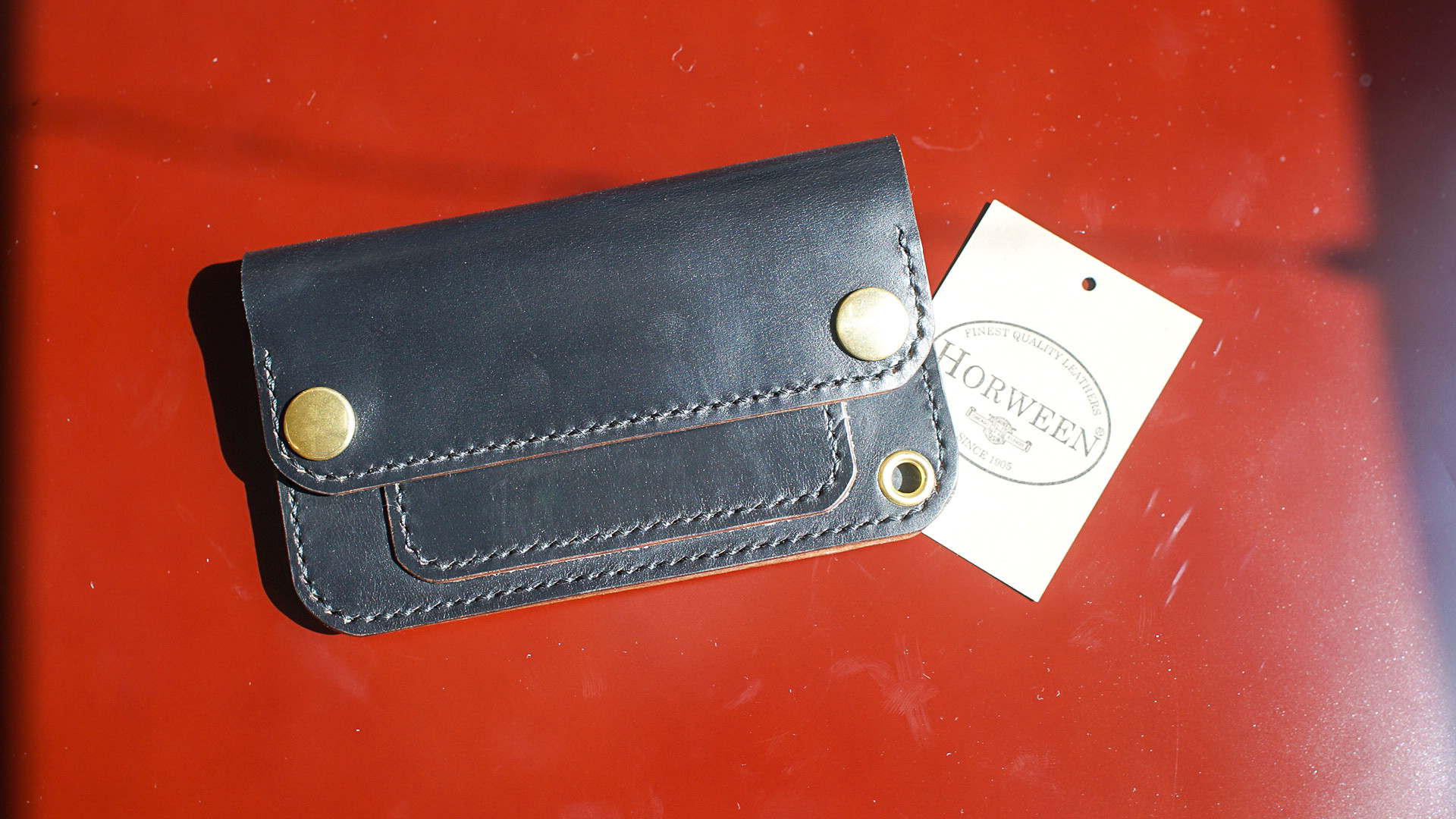 国産本革　たつのレザー　ペイズリー柄　キーケース　手縫い　ハンドメイド