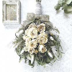 2024年＊フレッシュミモザのドライフラワーリース リース tomokaforest