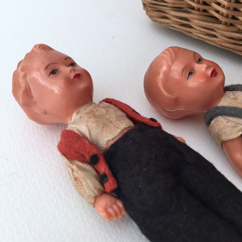 アンティークセルロイド人形 民族衣装人形 アンティークドール ドイツ