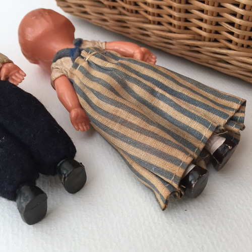 アンティークセルロイド人形 民族衣装人形 アンティークドール ドイツ