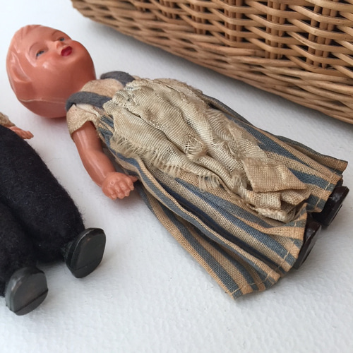 アンティークセルロイド人形 民族衣装人形 アンティークドール ドイツ