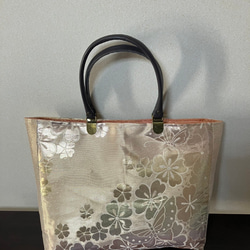 アンズルーム☆コロンと可愛い がま口バッグ☆ハンドバッグ☆帯
