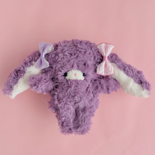 特集掲載2025新作】グレープちゃんくせっ毛ロップイヤー