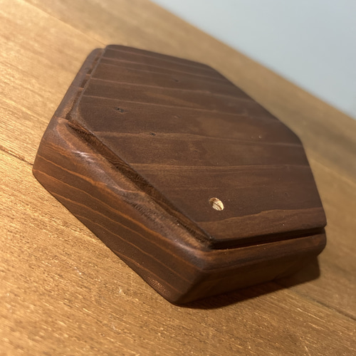 真鍮5φ オシャレランタンスタンド ウォルナットカラー その他