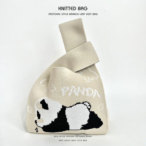 パンダ 大人可愛い ミニバッグ エコバッグ トートバッグ ハンドバッグ