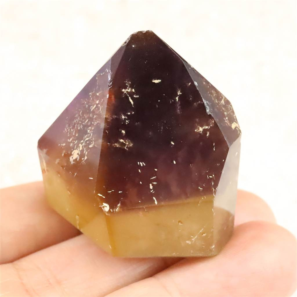 ドリームコートレムリアン SAグレード 37mm ポイント原石 磨き 43.7g #80215