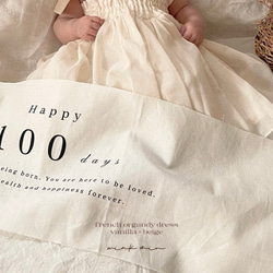 french organdy dress / オーガンジードレス《100日祝・お誕生日・バースデー・七五三》 8枚目の画像