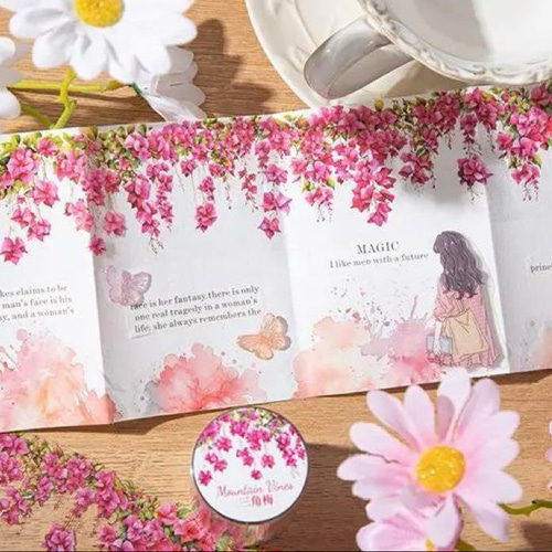 山野枝藤 6種 マスキングテープ PET 海外マステ まとめ売り