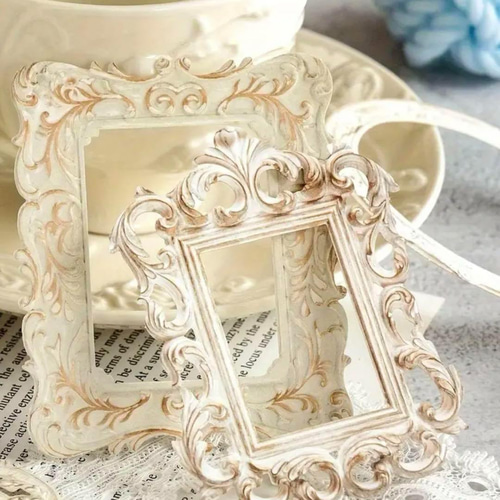 浪漫邂逅 4種 40枚 コラージュ素材 額縁 枠 フレーム アンティーク