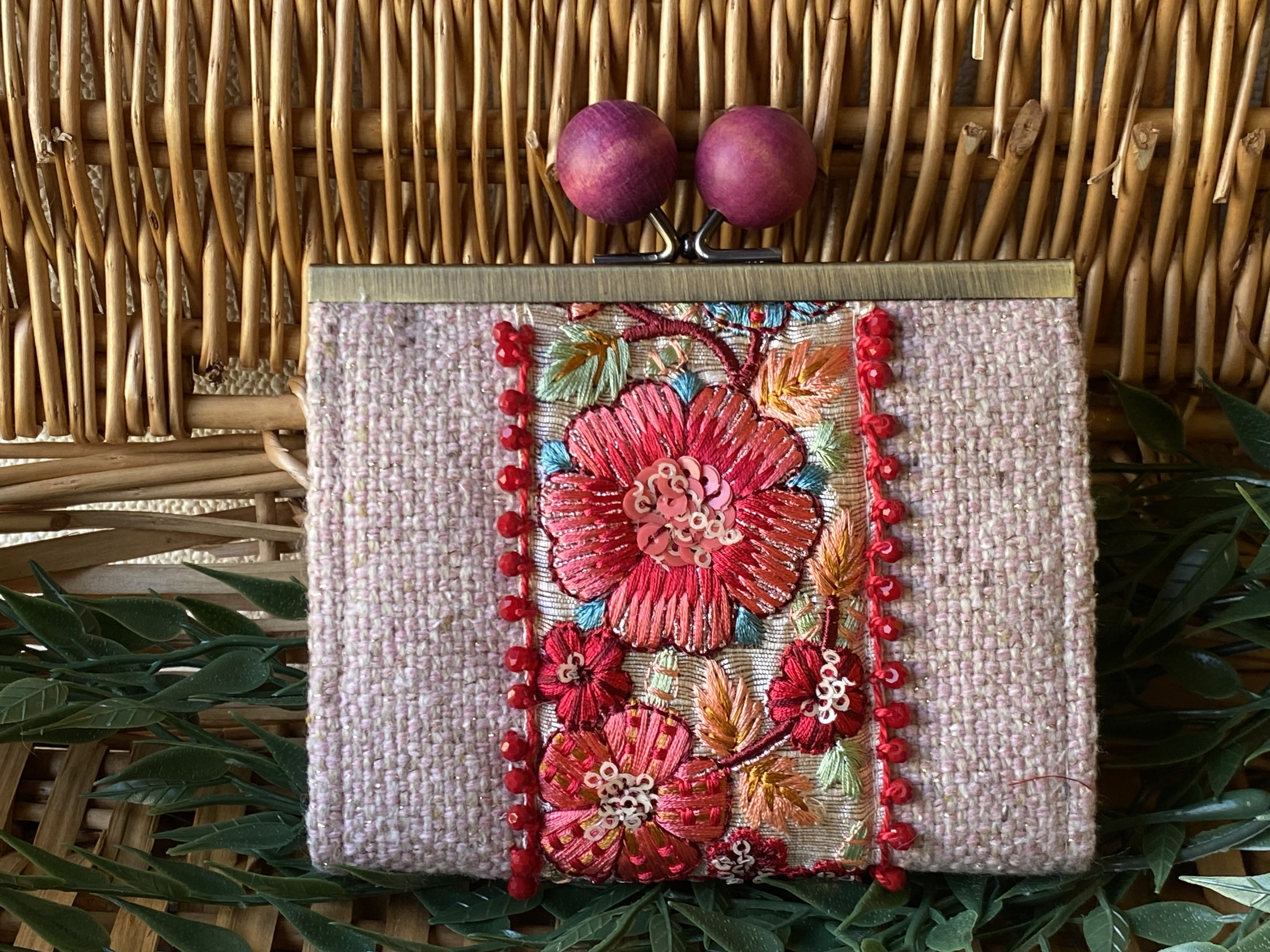 がま口ミニ財布