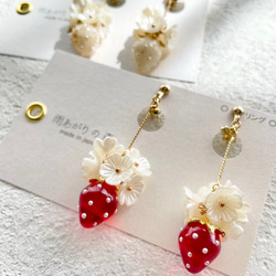 送料無料】＊雨あがりの森＊ ティアドロップのピアス・イヤリング