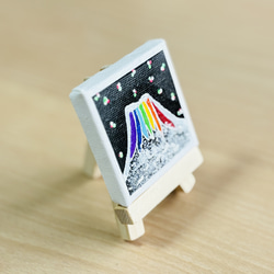 ヒョウモントカゲモドキ トカゲ 爬虫類 原画 アクリル画 イラスト