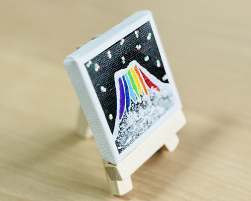 ワオキツネザル アクリル絵の具 キャンバス オリジナル IMG-1154_466eff0e-b79e-4e98-