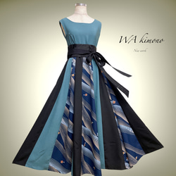 着物リメイクワンピースドレス舞台鑑賞観劇パーティーリゾート華やか f285605a4e39c7b60aa0f3abf3f771