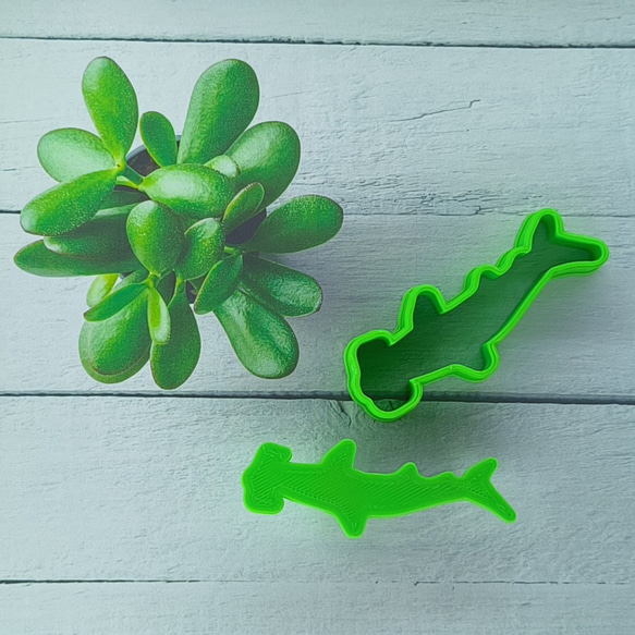 A255-99 ハンマーヘッドシャーク(内型･外型セット） 1枚目の画像