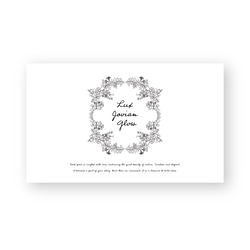 アクセサリー台紙 名刺 ショップカード 制作いたします | 上質きれいな