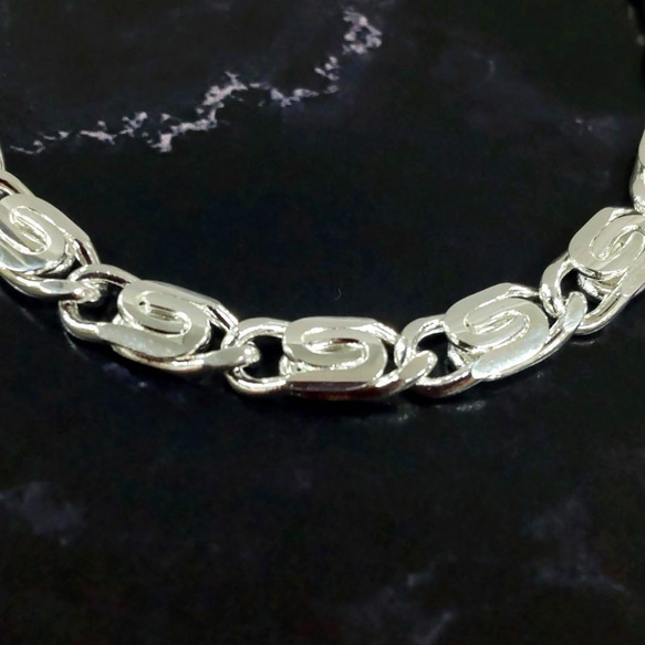 オープン価格　silver925 刻印　銀　ブレスレット　メキシカンジュエリー　シルバー　ユニセックス　メンズ　ハンドメ 4枚目の画像