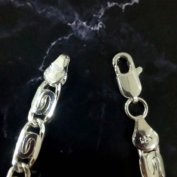 オープン価格　silver925 刻印　銀　ブレスレット　メキシカンジュエリー　シルバー　ユニセックス　メンズ　ハンドメ 5枚目の画像
