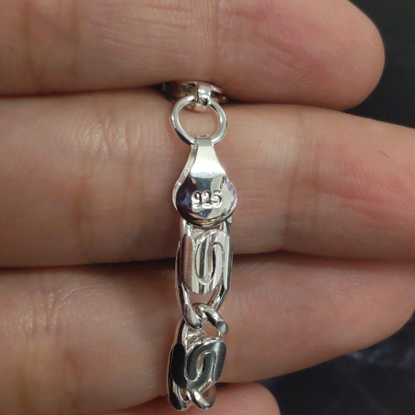 オープン価格　silver925 刻印　銀　ブレスレット　メキシカンジュエリー　シルバー　ユニセックス　メンズ　ハンドメ 7枚目の画像