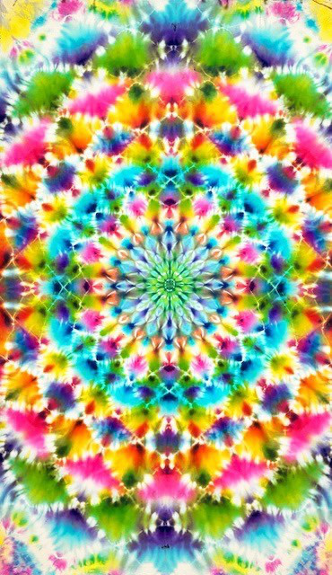 タイダイ タペストリー 曼荼羅 "生命 豊穣と色彩" HD23-47