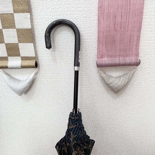 雨ゴートから作った晴雨兼用パゴダ日傘 春隣 傘・日傘 Lotus*Musashi