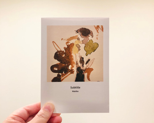 ZINE ミニ画集 ZINE・小冊子 Makiko 通販 18992120｜Creema(クリーマ