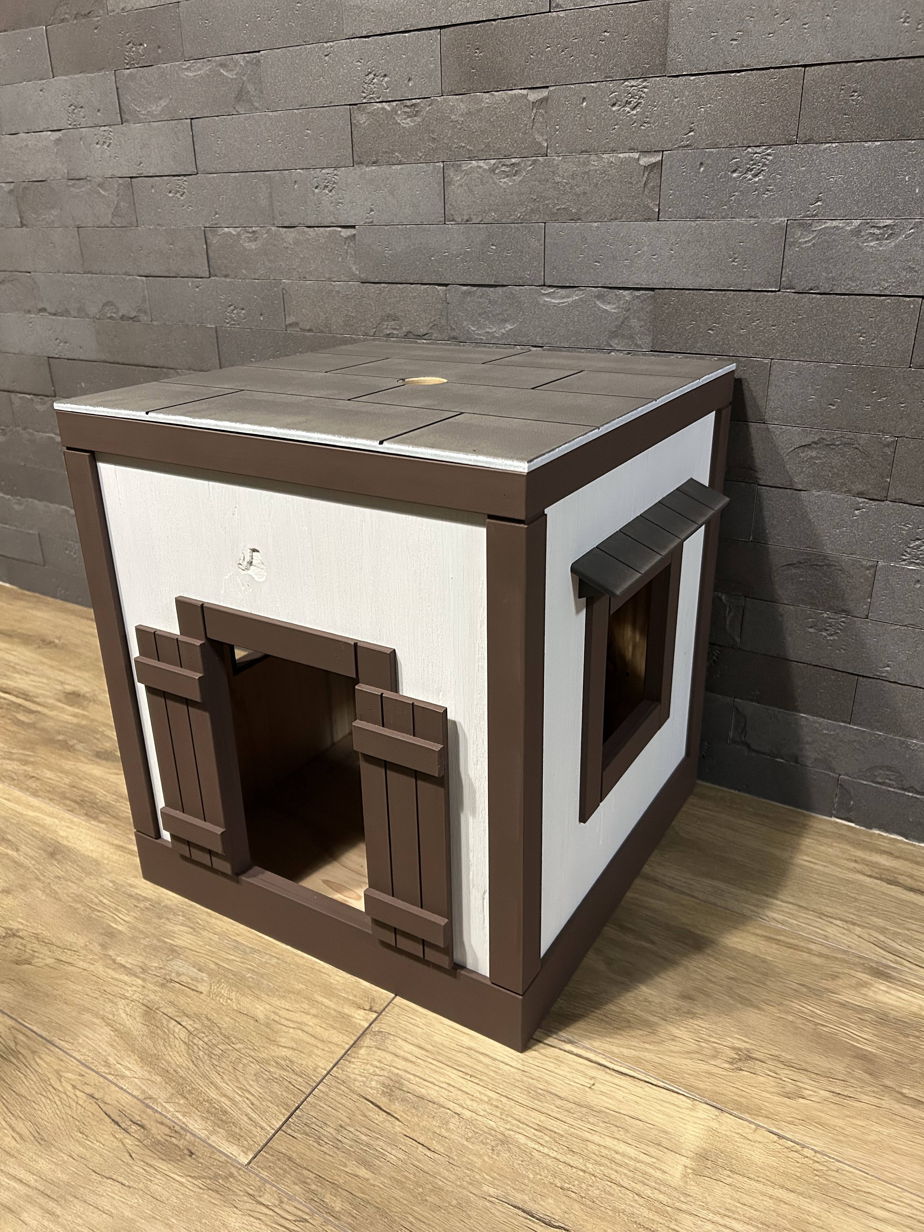 キャットハウス　ドックハウス　小動物ハウス　犬小屋　猫家　カントリー　　アメリカン(受注生産になります)