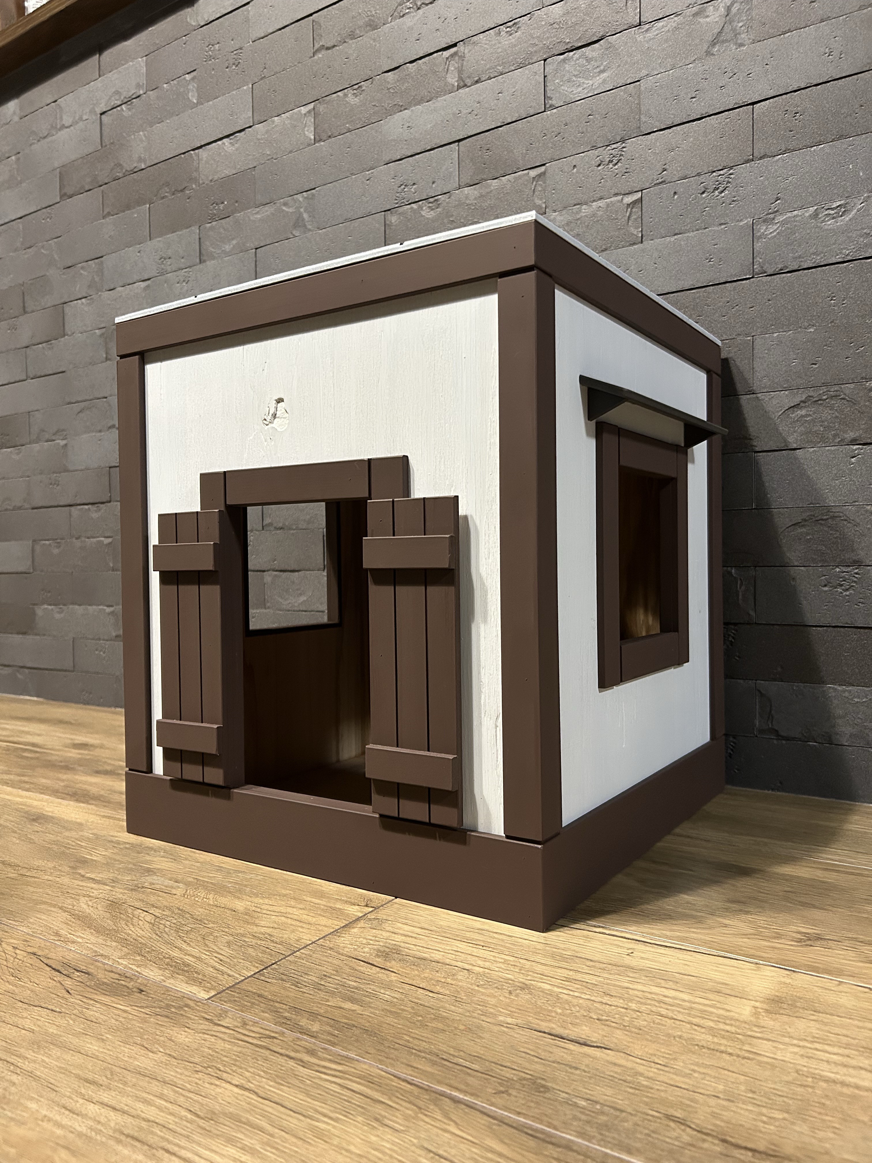 キャットハウス　ドックハウス　小動物ハウス　犬小屋　猫家　カントリー　　アメリカン(受注生産になります)